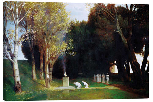 Tableau sur toile Le bosquet sacré