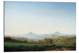 Magnettafel Böhmische Landschaft mit dem Milleschauer