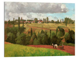 Galleritryk Landscape with Peasant Ploughing