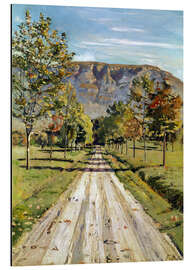 Magnettafel Straße nach Evordes