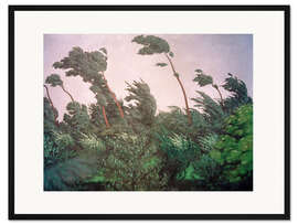 Gerahmter Kunstdruck Der Wind