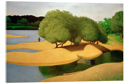 Akrylbillede Sandbanks on the Loire