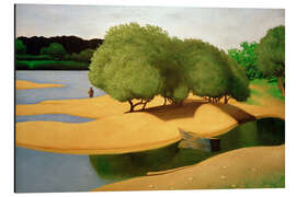 Magnettafel Sandbänke an der Loire