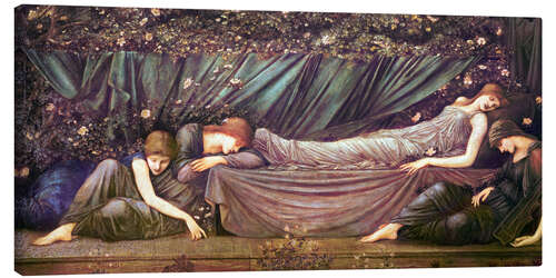 Canvas print Briar Rose - The Rose Bower