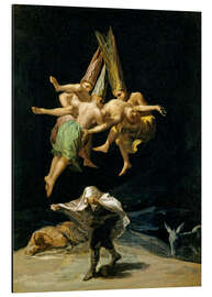 Magnettafel Flug der Hexen