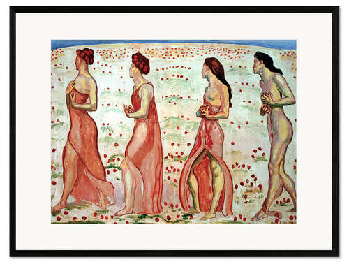 Impression artistique encadrée La Sensation
