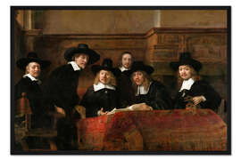 Gerahmter Kunstdruck Die Staalmeesters