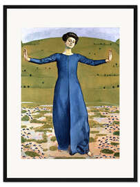 Gerahmter Kunstdruck Lied aus der Ferne