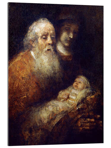 Quadro em plexi-alumínio Simeon w.Christ Child