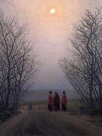 Magnettafel Ostermorgen