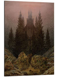 Magnettafel Das Kreuz im Gebirge