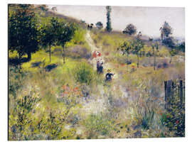 Magnettafel Weg in hohem Gras