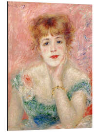 Magnettafel Porträt der Jeanne Samary