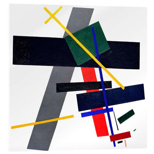 Acrylic print Suprematist Composition 3