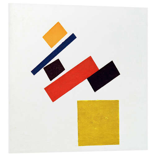 Foam board print Suprematism, 1915