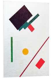 Foam board print Suprematism, 1920