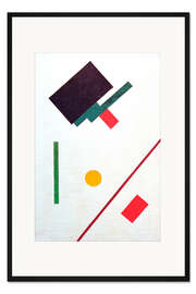 Gerahmter Kunstdruck Suprematismus, 1920