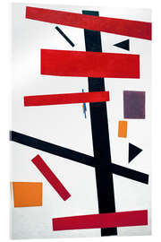 Tableau en verre acrylique Suprematism No. 50