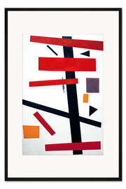 Gerahmter Kunstdruck Suprematismus Nr. 50