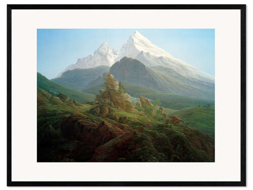 Framed art print The Watzmann