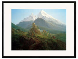 Framed art print The Watzmann