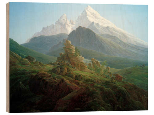 Quadro de madeira The Watzmann