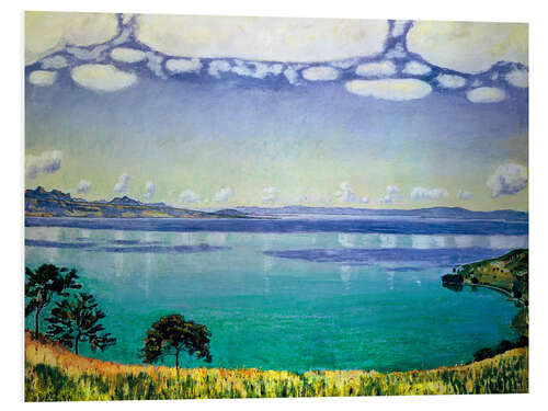 PVC print Lake Geneva from Chexbres