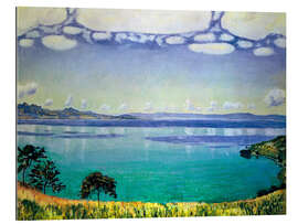 Quadro em plexi-alumínio Lake Geneva from Chexbres