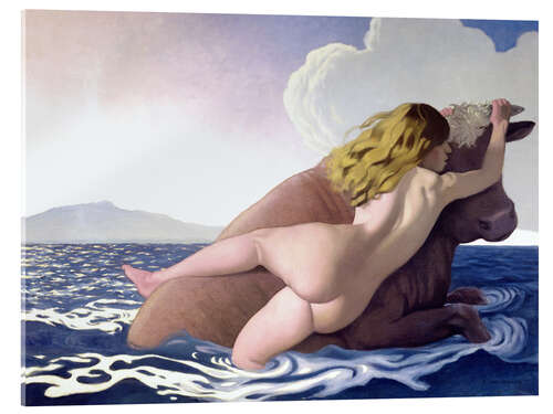 Akryylilasitaulu The Abduction of Europa