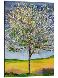 Magnettafel Blühender Kirschbaum