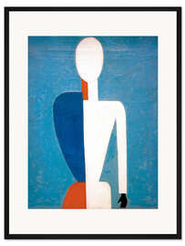 Gerahmter Kunstdruck Torso