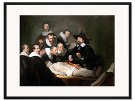 Gerahmter Kunstdruck Die Anatomie des Dr. Tulp