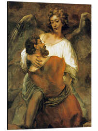 Magnettafel Jakobs Kampf mit dem Engel