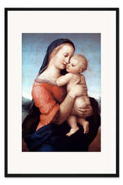 Gerahmter Kunstdruck Madonna Tempi