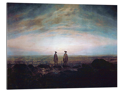 Galleriataulu Two men at the sea