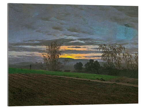 Gallery print New-plowed field