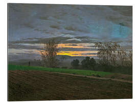 Gallery print New-plowed field