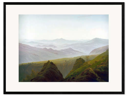 Framed art print Morning in the Mountains