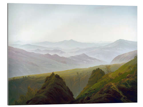 Tableau en plexi-alu Morning in the Mountains