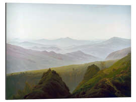 Magnettafel Der Morgen im Gebirge