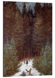 Magnettafel Chasseur im Walde