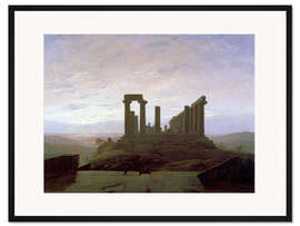 Gerahmter Kunstdruck Junotempel Agrigent