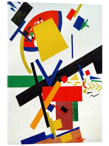 Akrylbilde Untitled suprematist composition, 1915