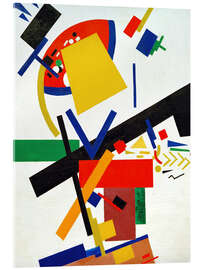 Akrylbillede Untitled suprematist composition, 1915