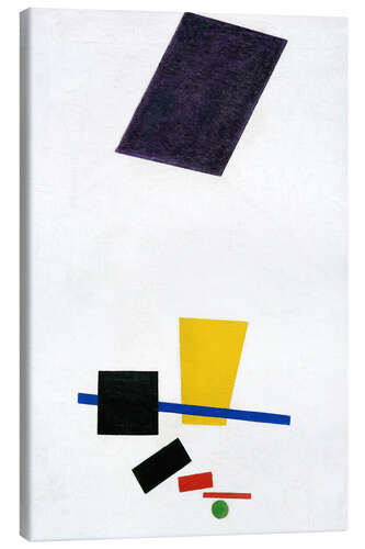 Canvas print Suprematism footballer