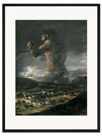 Gerahmter Kunstdruck Der Koloss