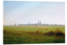 Acrylic print Meadows near Greifswald