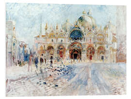 Foam board print St. Markus Square in Venice