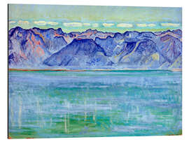 Magnettafel Genfersee mit Savoyerberge