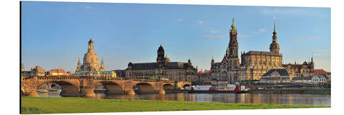 Aluminium print Dresden Canaletto view